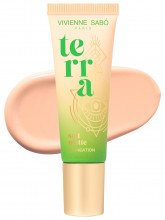 Матовый Тональный крем Terra, тон 02 холодный бежевый