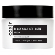 Black Snail Collagen Крем против морщин с коллагеном и муцином черной улитки 50мл