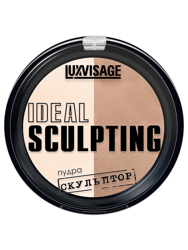 Пудра-скульптор Ideal Sculpting, тон 02 ванильный капучино от LuxVisage + 1