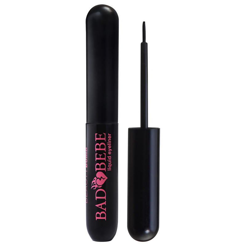 Подводка для глаз жидкая Bad Bebe, тон 01 черный от Beauty Bomb + 1