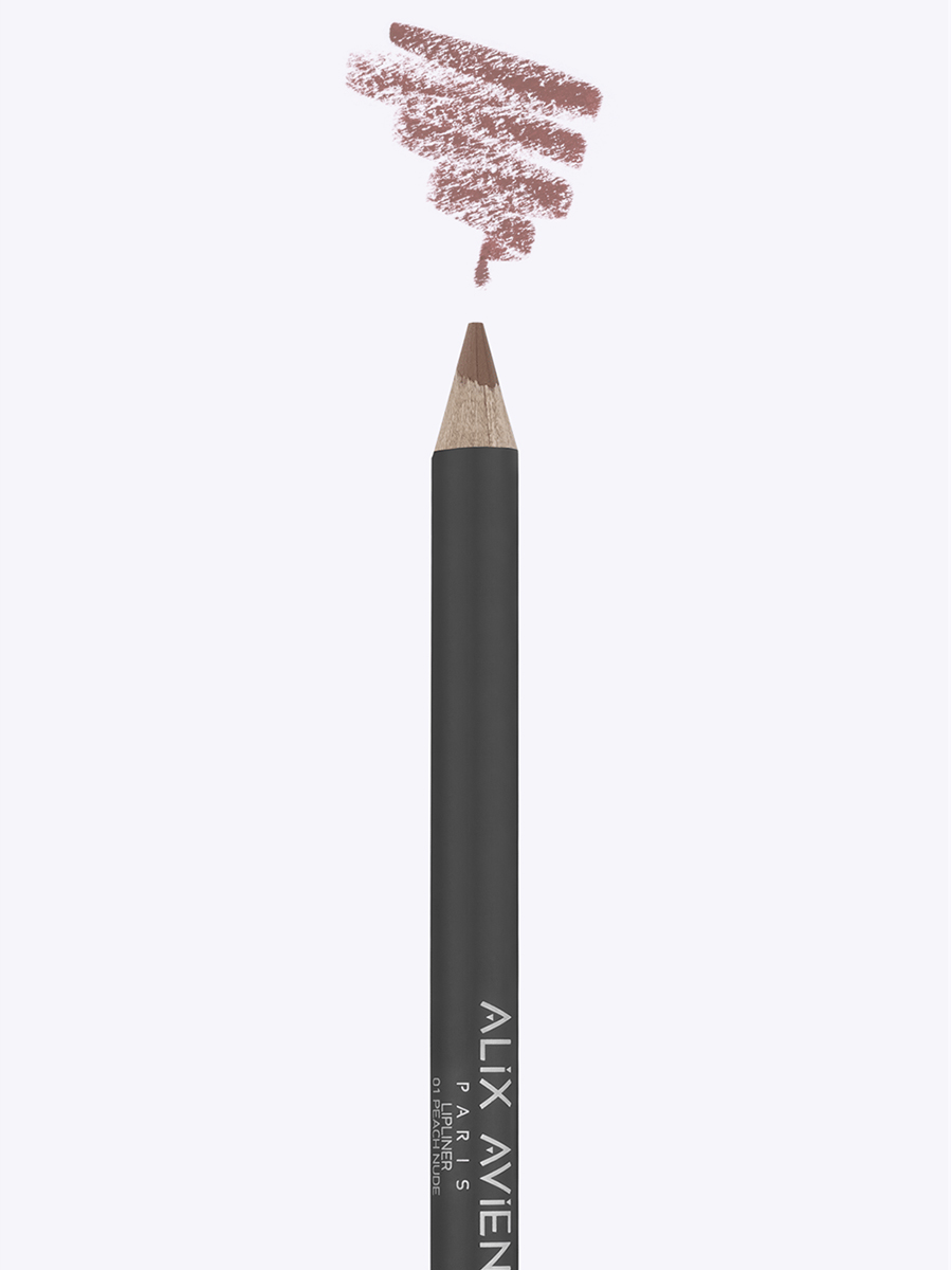Карандаш для губ Lipliner Pencil, тон 01 peach nude от Alix Avien Paris + 3