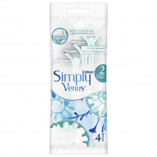 Станки для бритья одноразовые Simply Venus 4шт