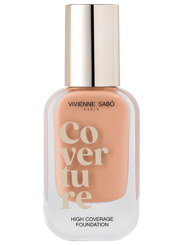 Тональный крем Coverture, тон 04 золотисто-бежевый от Vivienne Sabo + 1