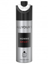 Парфюмированный Дезодорант спрей мужской All Your's Homme Sport 200мл