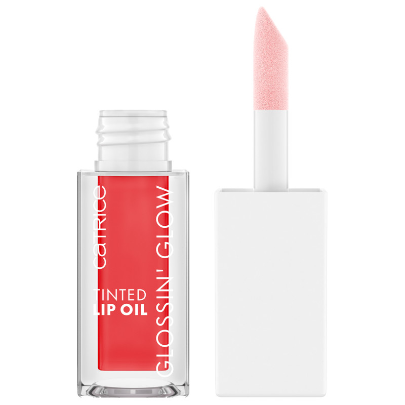 Масло для губ Glossin' Glow Tinted, тон 020 Drama Mama от Catrice + 1