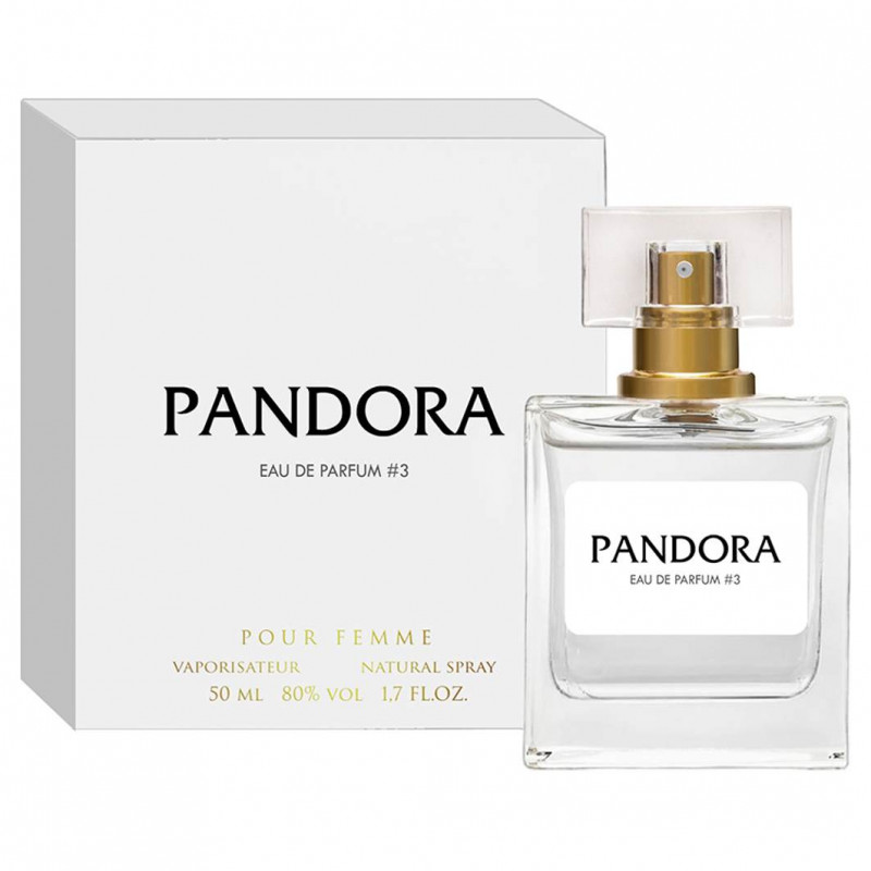 Парфюмерная вода женская №3 50мл от Pandora + 1