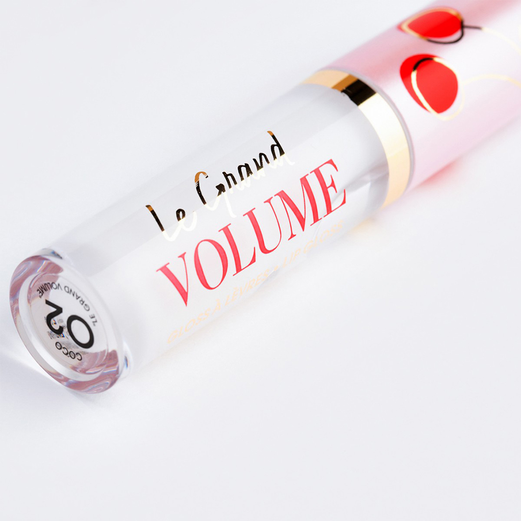 Блеск для губ Le grand volume, тон 02 молочный от Vivienne Sabo + 4