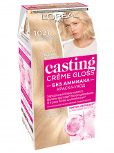 Casting Creme Gloss Краска-уход, тон 10.21 светло-светло-русый перламутровый
