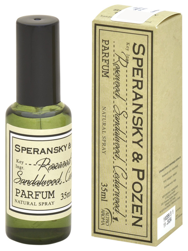 Духи Speransky&Pozen Rosewood, Sandalwood, Cedarwood 35мл от ALTRO AROMA + 1