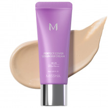 Тональный BB крем с антивозрастной сывороткой Perfect Cover Serum SPF50, тон 23 natural beige 20мл
