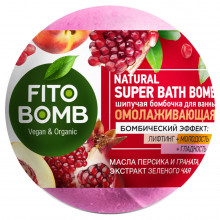 Fito Bomb Шипучая бомбочка для ванны Омолаживающая 110г