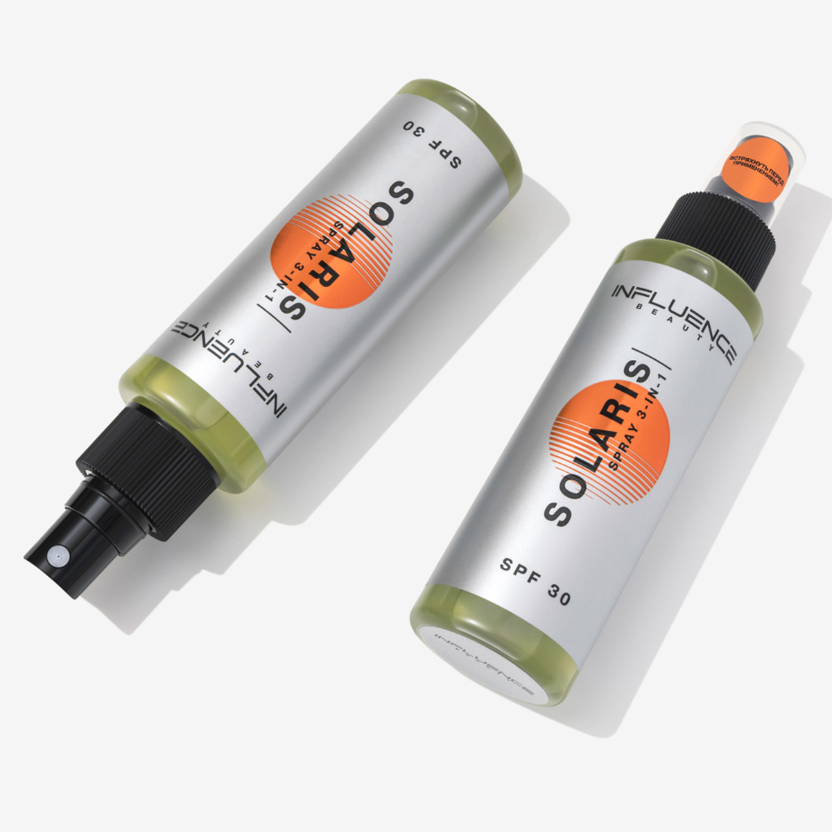 Спрей для лица Solaris SPF30 110мл от Influence Beauty + 3