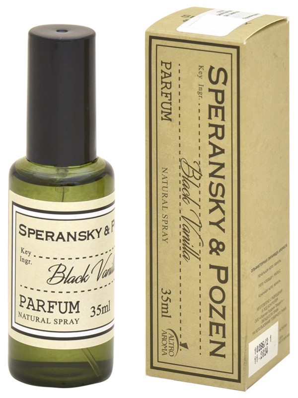 Духи Speransky&Pozen Black Vanilla 35мл от ALTRO AROMA + 1