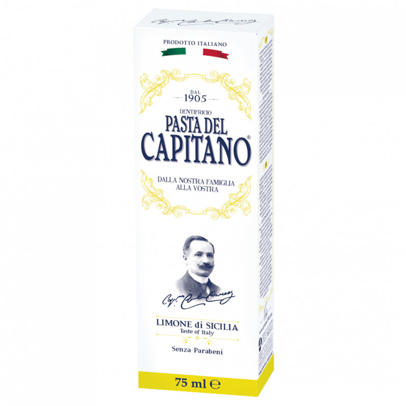1905 Sicily Lemon Зубная паста Сицилийский лимон 75мл от Pasta del Capitano + 1
