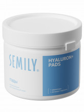 Пэды увлажняющие для нормальной кожи Hyaluron+ Pads с церамидами и экстрактом черники 32шт