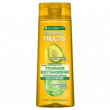 Fructis Шампунь укрепляющий Тройное восстановление для сухих и ломких волос 400мл 