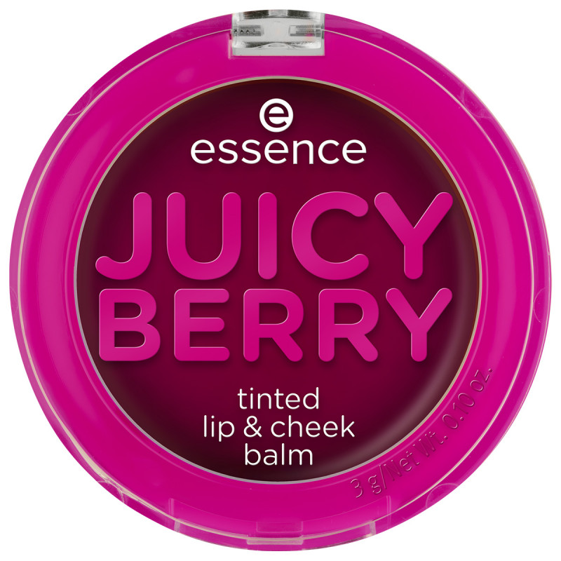 Бальзам для губ и лица Juicy Berry от Essence + 1