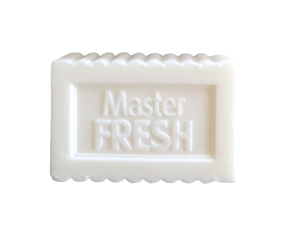 Хозяйственное натуральное мыло 2*125г белое от Master Fresh + 2