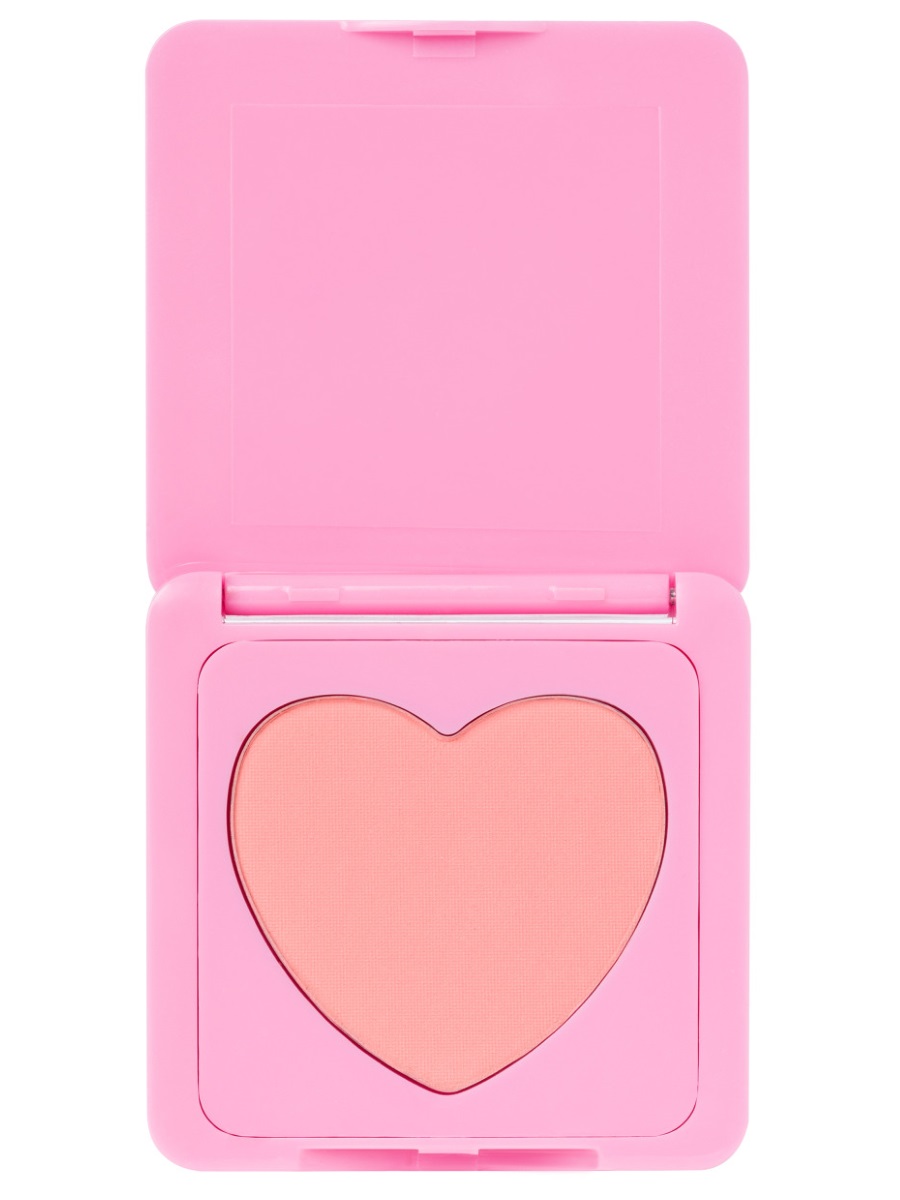 Румяна Sweetheart, тон 02 Heartstopper / персиковый с шиммером от Beauty Bomb + 3