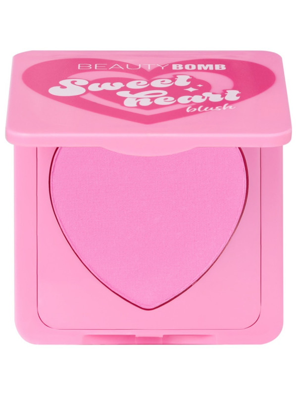 Румяна Sweetheart, тон 04 Valentine / матовая фуксия от Beauty Bomb + 1