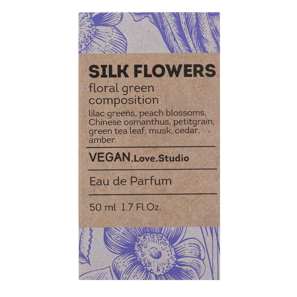 Парфюмерная вода женская Silk Flowers 50мл от VEGAN.Love.Studio + 2