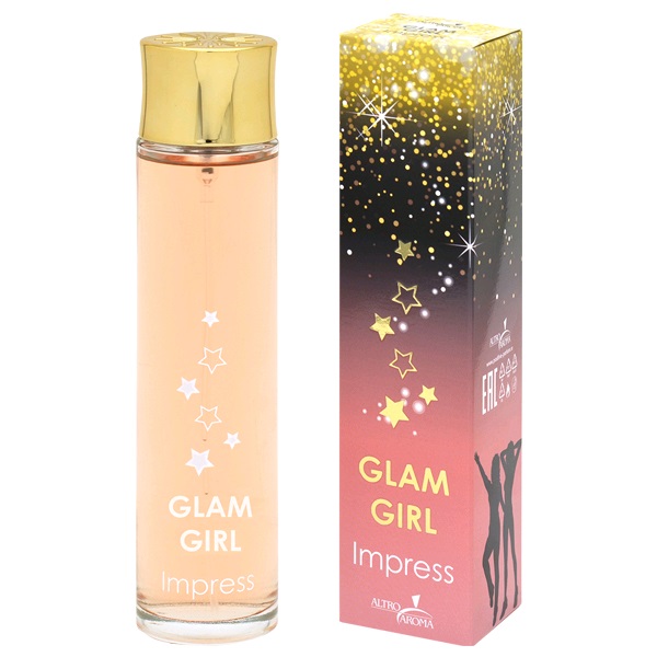 Туалетная вода женская Glam Girl Impress 90мл от ALTRO AROMA + 1