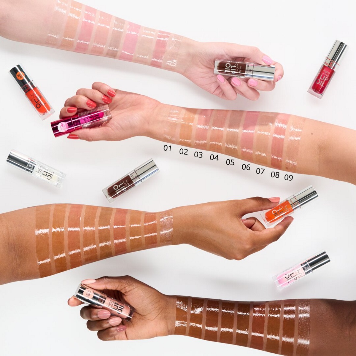 Масло для губ Hydra Kiss, тон 08 Mocha Glow от Essence + 5