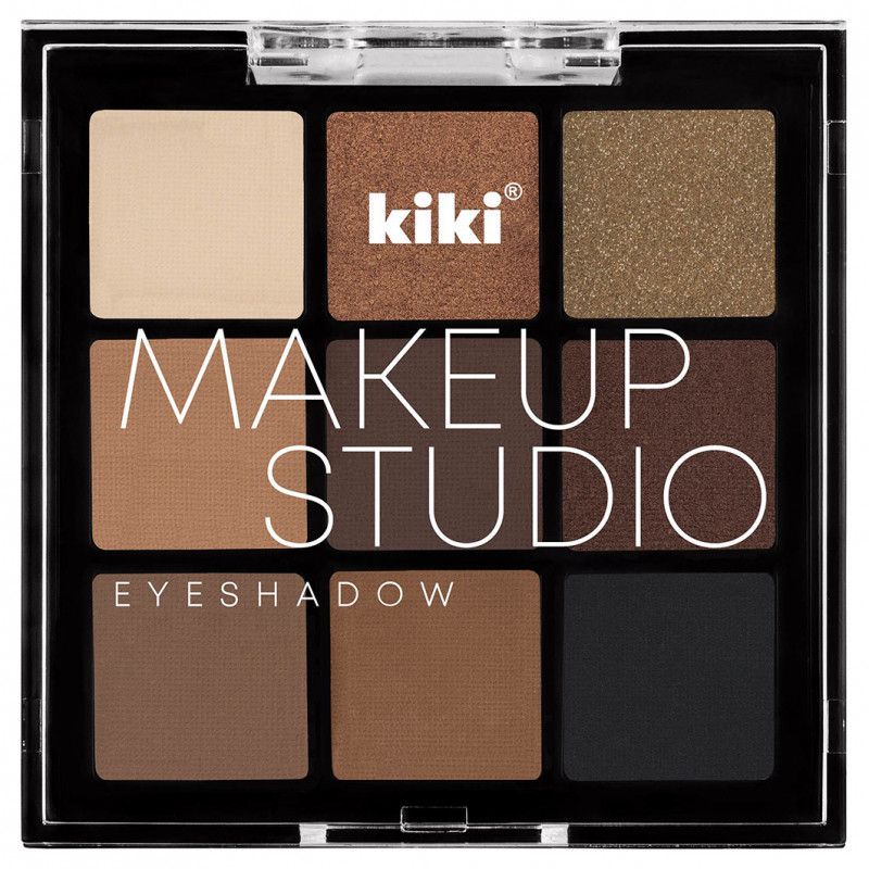 Палетка теней для век MakeUp Studio, тон 203 Chocolate от Kiki + 1