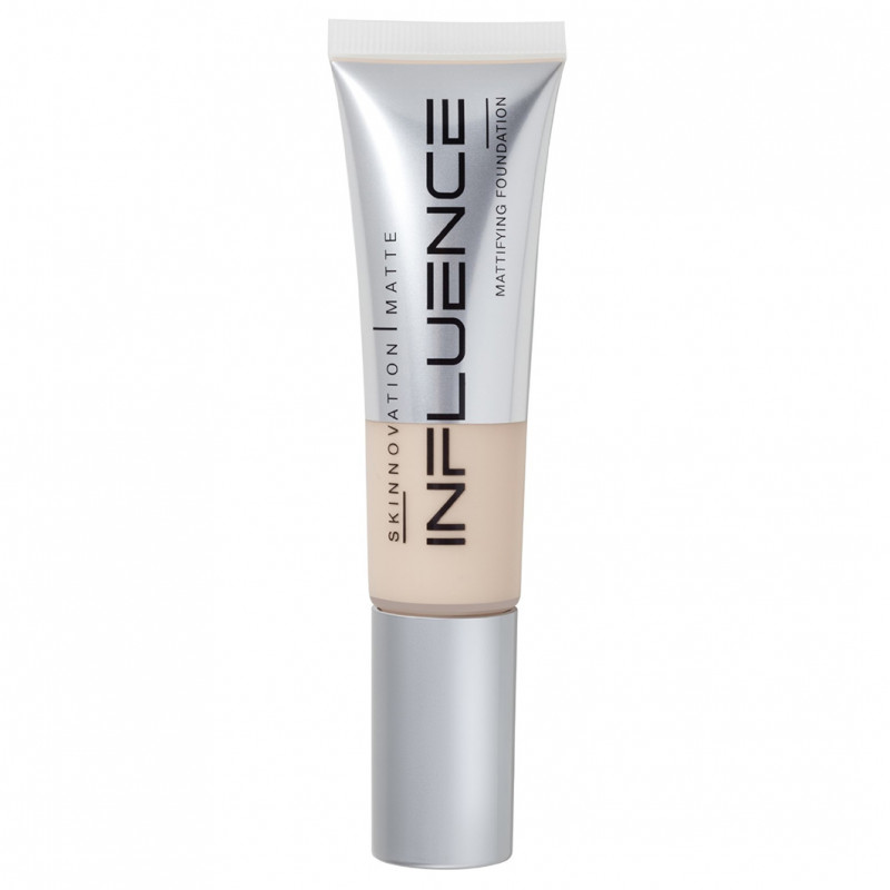 Тональная основа матирующая Skinnovation Matte, тон 01 бело-бежевый от Influence Beauty + 1