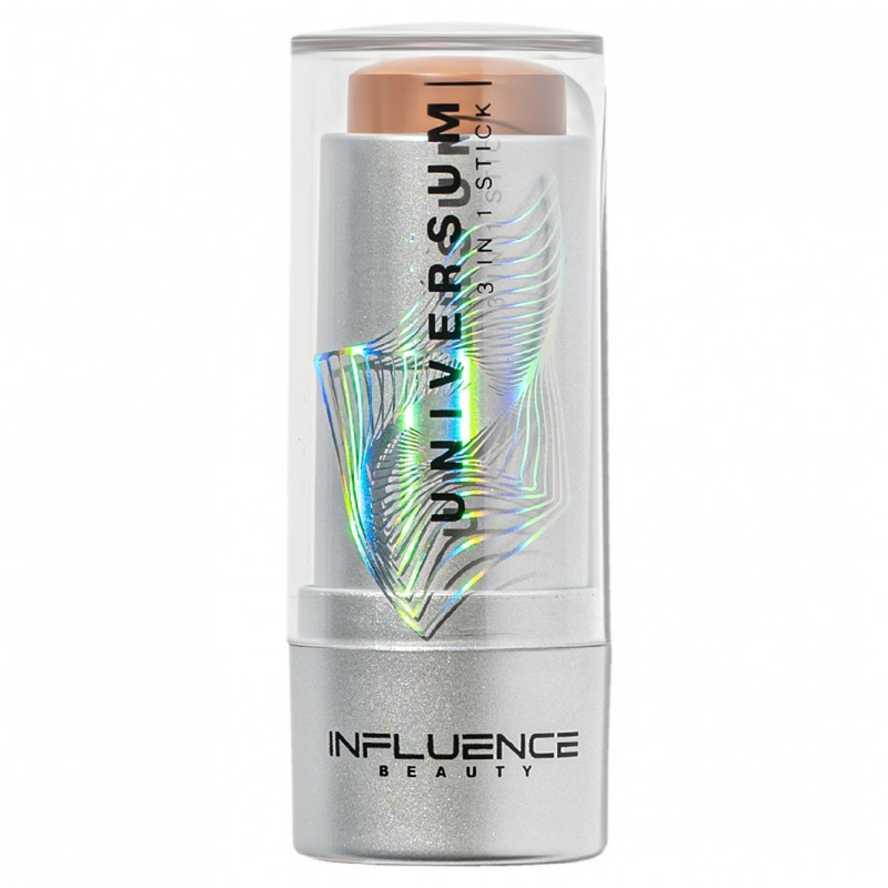 Стик 3в1 Universum, тон 01 бледно-коричневый от Influence Beauty + 1