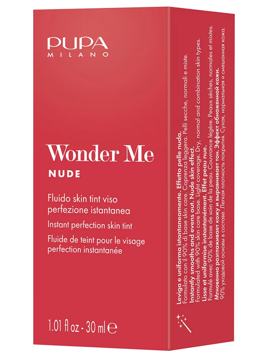 Тональная основа Wonder Me Nude, тон 020 Almond от Pupa + 7