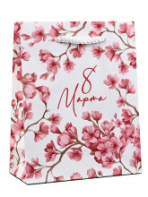 Пакет ламинированный 8 Марта 12×15×5,5см