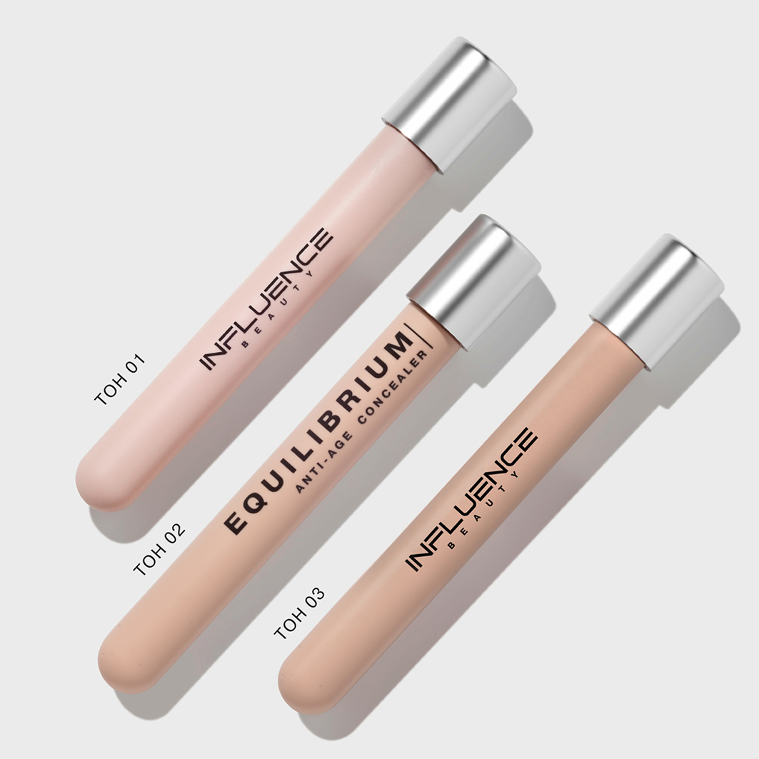 Консилер антивозрастной Equilibrium, тон 02 бежевый от Influence Beauty + 8