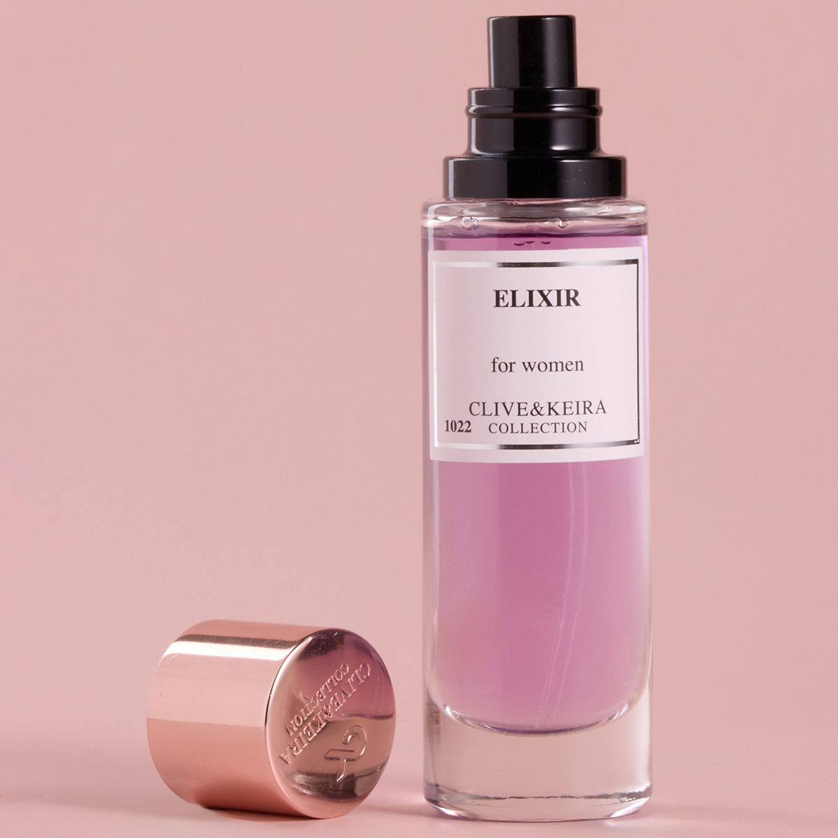 Парфюмерная вода женская №1022 Elixir 30мл от Clive&Keira + 3