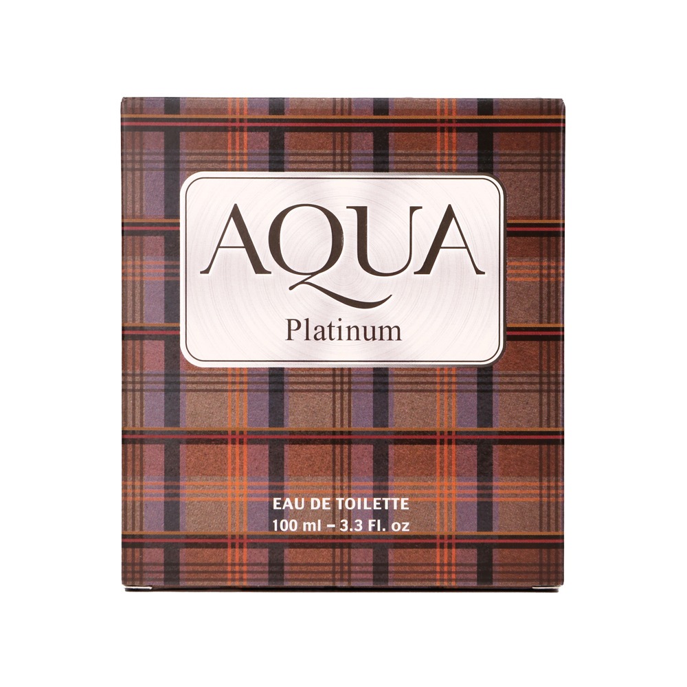 Туалетная вода мужская Aqua Platinum 100мл от Delta Parfum + 3