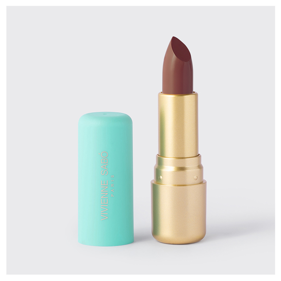 Помада для губ Nude Createur, тон 10 сливовый нюд от Vivienne Sabo + 3