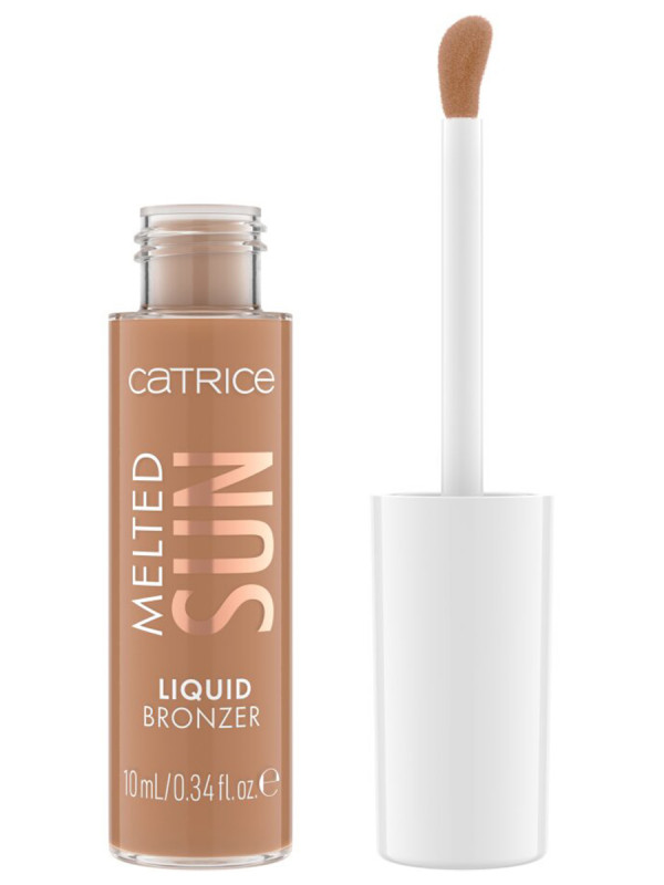 Жидкий бронзер Melted Sun, тон 015 Sunkissed от Catrice + 1