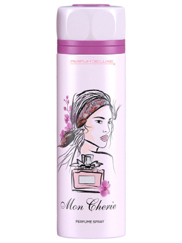 Парфюмированный Дезодорант спрей женский Mon Cherie 200мл от PARFUM DE LUXE + 1