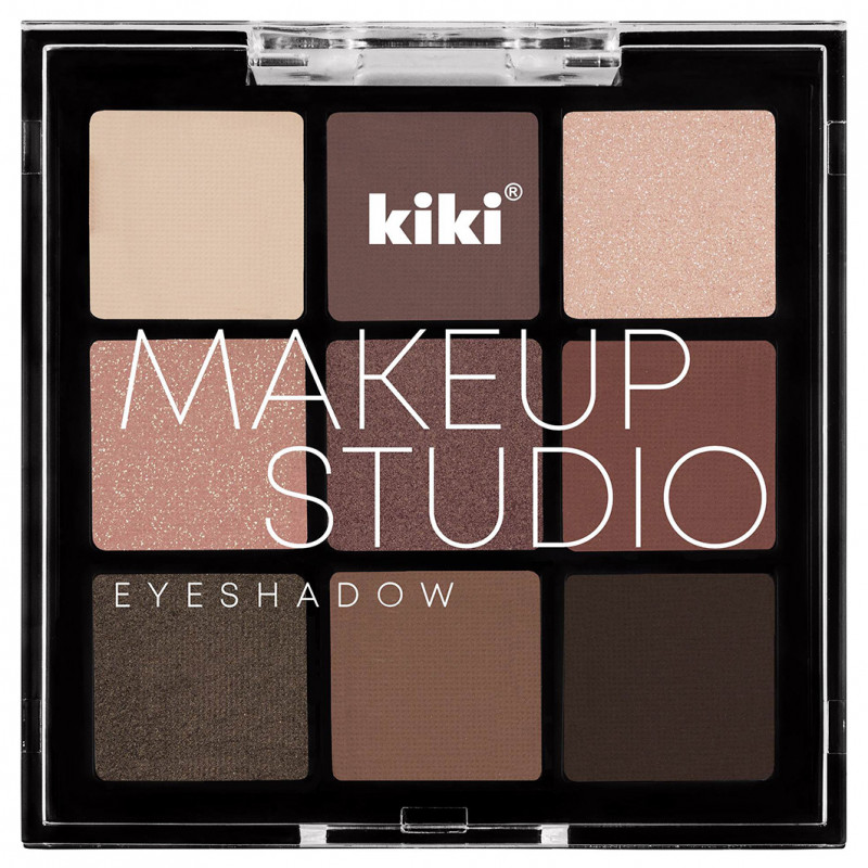 Палетка теней для век MakeUp Studio, тон 204 Rose от Kiki + 1