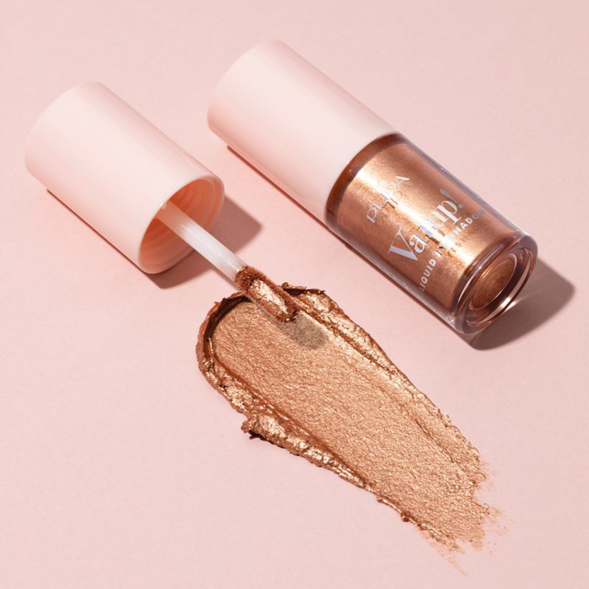Тени для век жидкие Vamp! Liquid Eyeshadow, тон 006 bronze от Pupa + 3