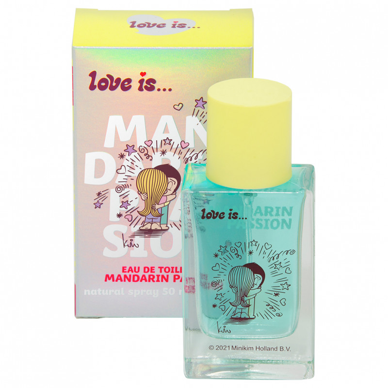 Туалетная вода Love is ... Mandarin Passion 50мл от Ponti Parfum + 1