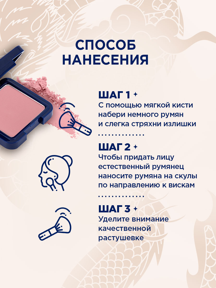 Румяна компактные Cheeky Boom, тон 31 пепельно-розовый от SHU + 12
