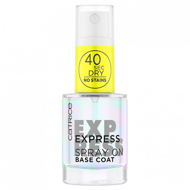 Базовое покрытие-спрей для ногтей Express Spray On Base Coat от Catrice + 1