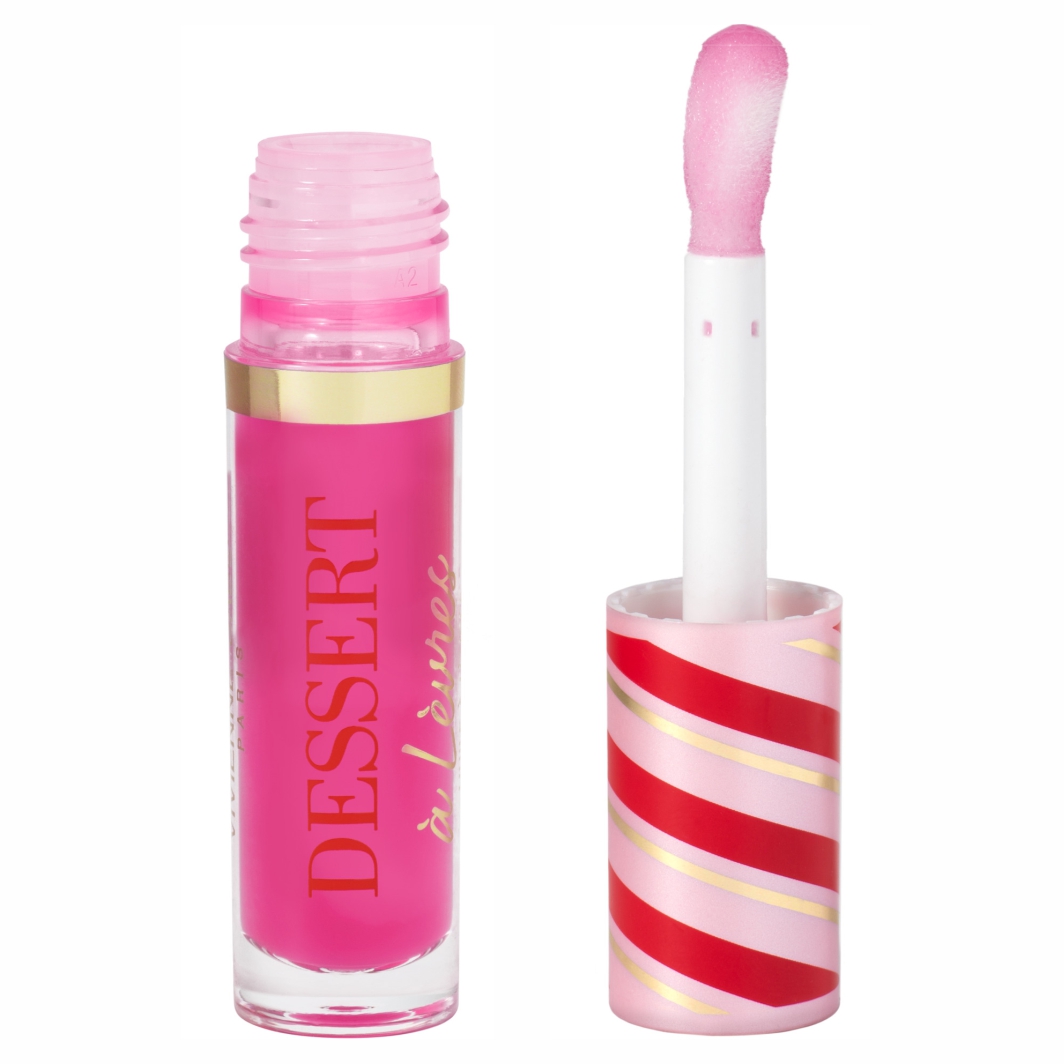 Масло для губ Dessert a Levres, тон 02 розовый от Vivienne Sabo + 2