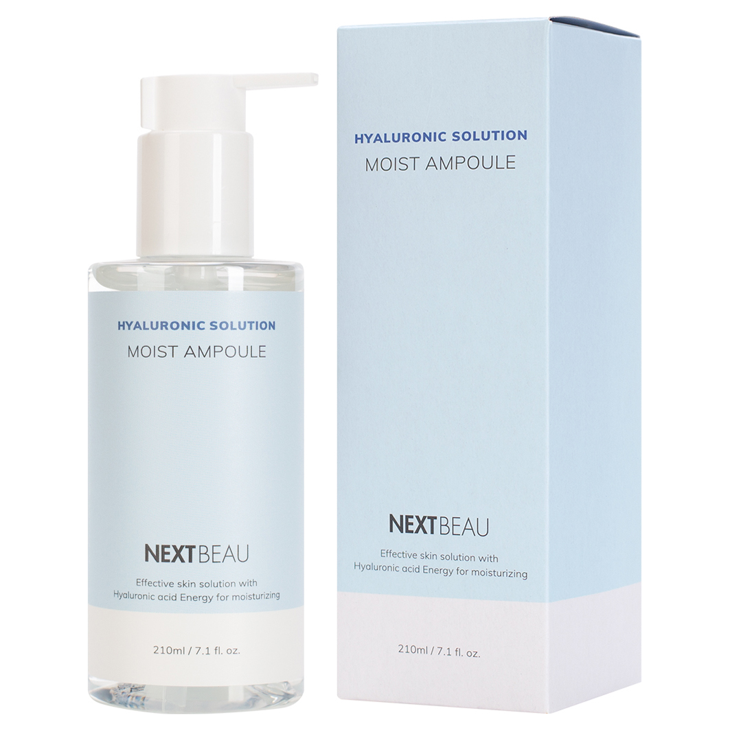 Сыворотка увлажняющая с гиалуроновой кислотой Hyaluronic Solution Moist Ampoule 210мл от Nextbeau + 4