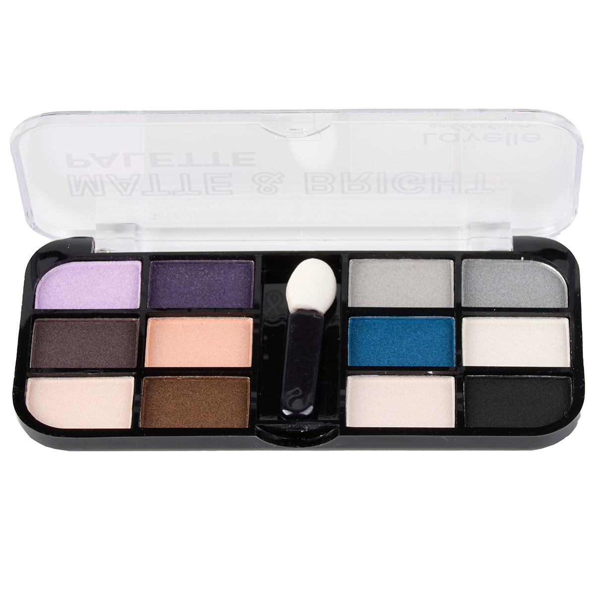 Matte & Bright Палетка теней для век, тон 02 от LavelleCollection + 4