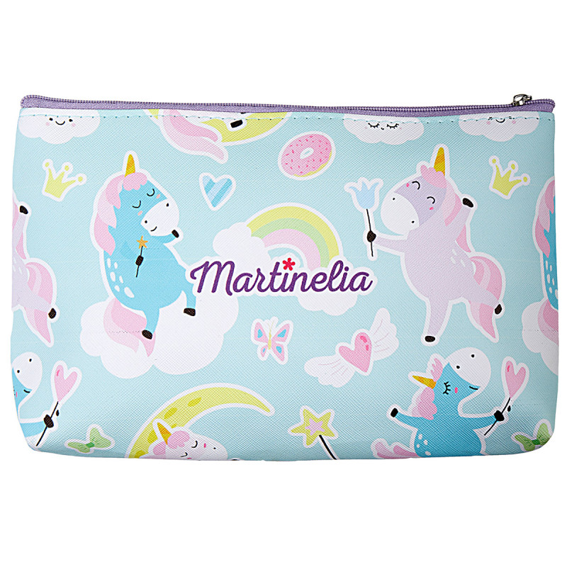 Детская косметичка мятно-голубая от Martinelia + 1