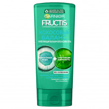 Fructis Бальзам-ополаскиватель Кокосовый баланс Укрепляющий для волос жирных у корней и сухих на кончиках 200мл