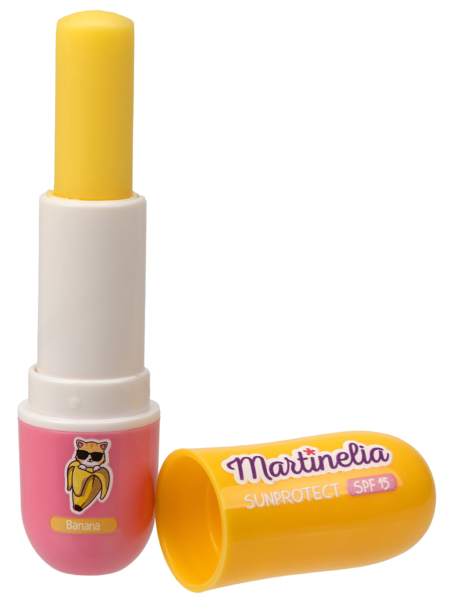 Yummy Бальзам для губ Банан от Martinelia + 3