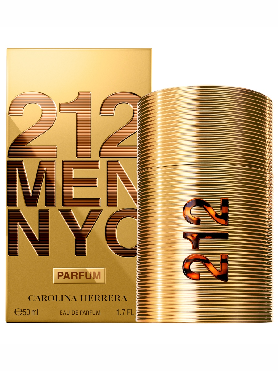212 Men Parfum Парфюмерная вода мужская 50мл от Carolina Herrera + 2